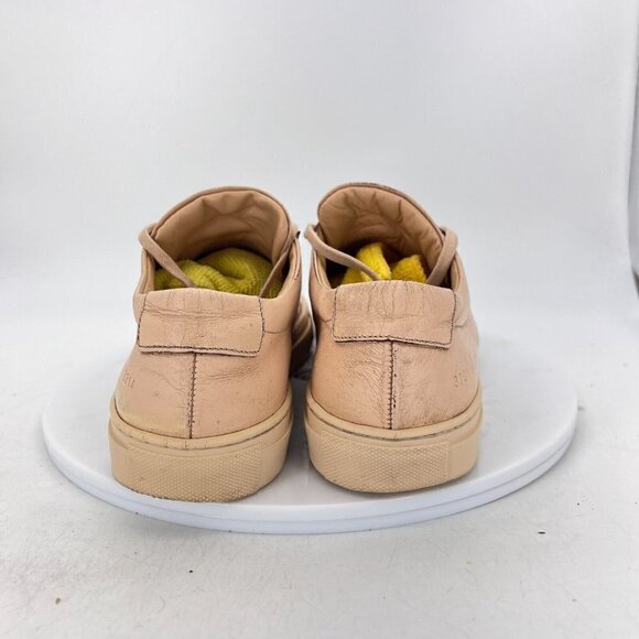 Woman By Common Projects 3701 Achilles Women Size EU 40 US 10 Pink Leather Shoes - Picture 6 of 15